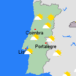 estado atual do tempo Portugal